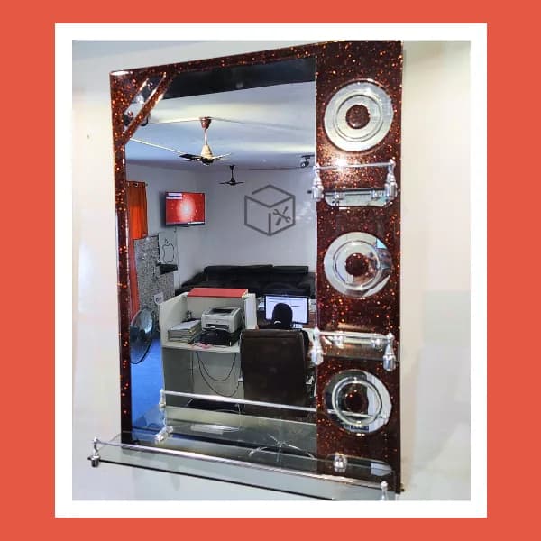 Miroir étager Maron PM 50x70
