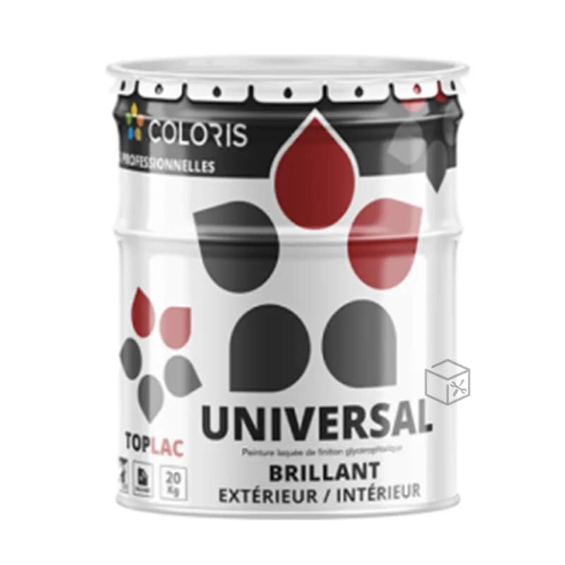 UNIVERSAL Peinture laquée de finition glycérophtalique brillante 20kg